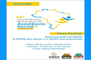 14ª Conferência Municipal de Assistência Social