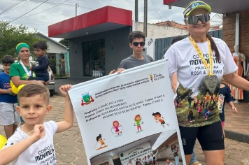 Foto - Passeio ciclístico e caminhada do dia 07 de setembro