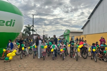 Foto - Passeio ciclístico e caminhada do dia 07 de setembro