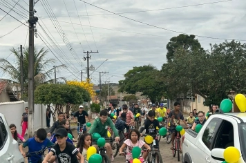 Foto - Passeio ciclístico e caminhada do dia 07 de setembro