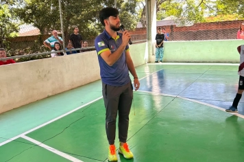 Foto - Etapa final e premiação da 1• Copa Regional de Futsal de Base