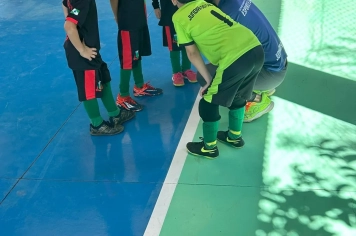 Foto - Etapa final e premiação da 1• Copa Regional de Futsal de Base