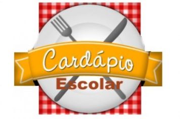 CARDÁPIOS ESCOLARES