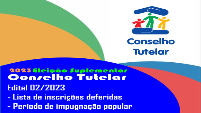 ELEIÇÃO SUPLEMENTAR DO CONSELHO TUTELAR DE 2023