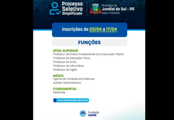 PROCESSO SELETIVO 