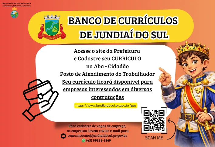 Banco de Currículos e Divulgação de Vagas em Jundiaí do Sul